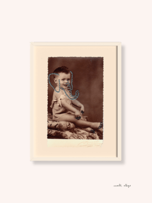 Niño elefante