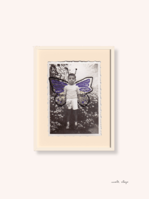 Niño mariposa