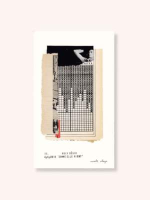 _Sin Título_-_Comme elle vient_, Noir Désir-Collage-Maite Ortega