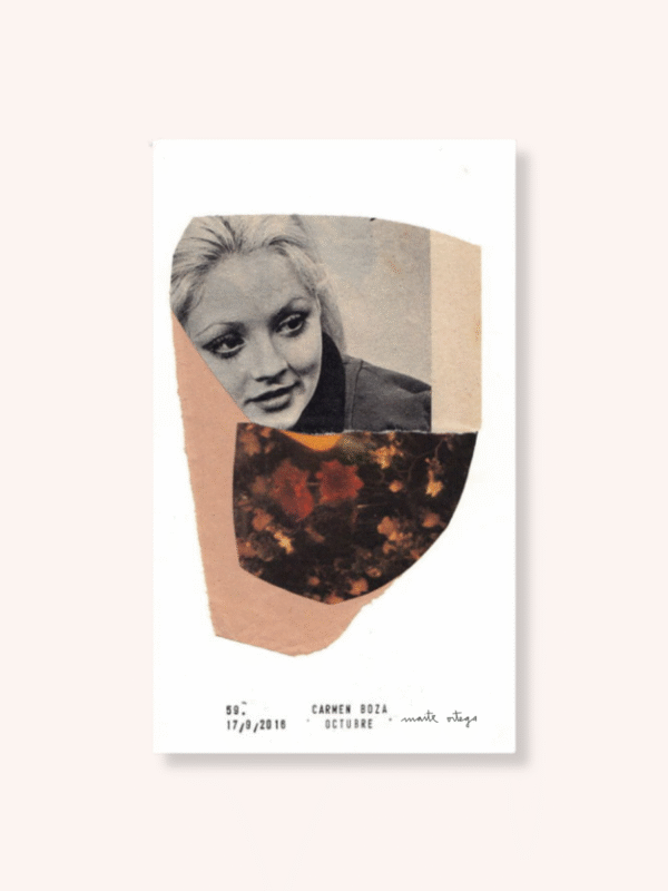 _Sin Título_-_Octubre_, Carmen Boza-Collage-Maite Ortega