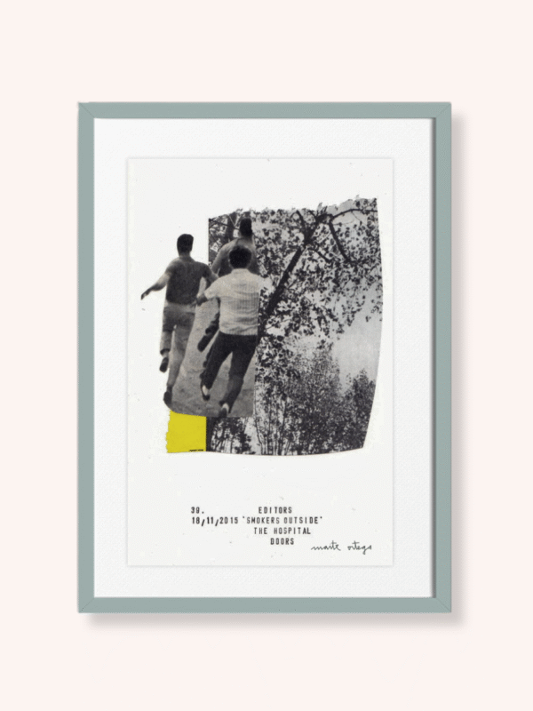 _Sin Título_-_Smokers outside the hospital doors_, Editors-Collage-Maite Ortega